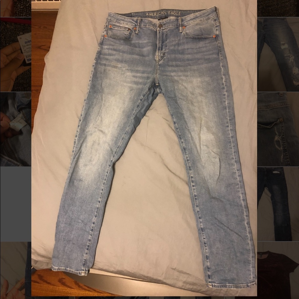 AMERICAN EAGLE ne(x)t level stretch skinny jeans
